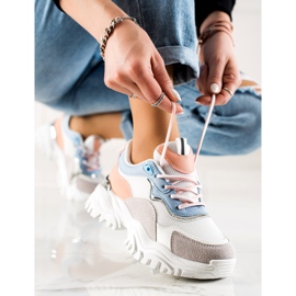 TRENDI Fashion Sneakers white multicolored 1 TRENDI Fashion Sneakers white multicolored 1