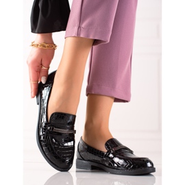 TRENDI Elegant lacquered shoes black 1