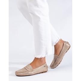 Goodin Classic textile loafers beige 1