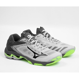 Mizuno Wave Lightning Z5 M V1GA190037 volleyball shoes grey shades of grey 1