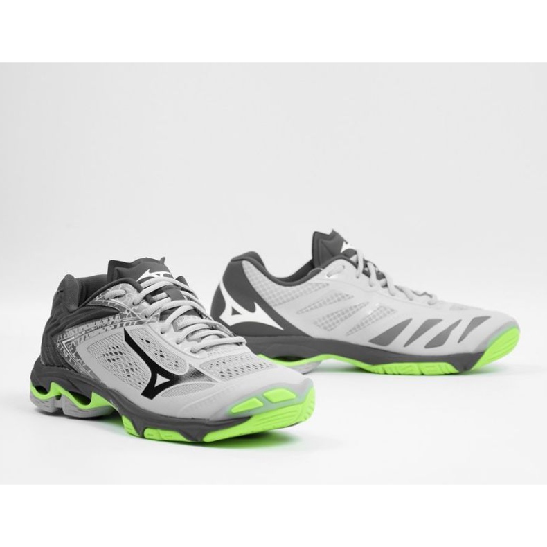 Mizuno Wave Lightning Z5 M V1GA190037 volleyball shoes grey shades of grey 2