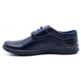 Olivier 240LU navy blue casual men's shoes 1