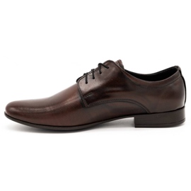 Olivier Men's formal shoes 271T9LU kabir brown black 1