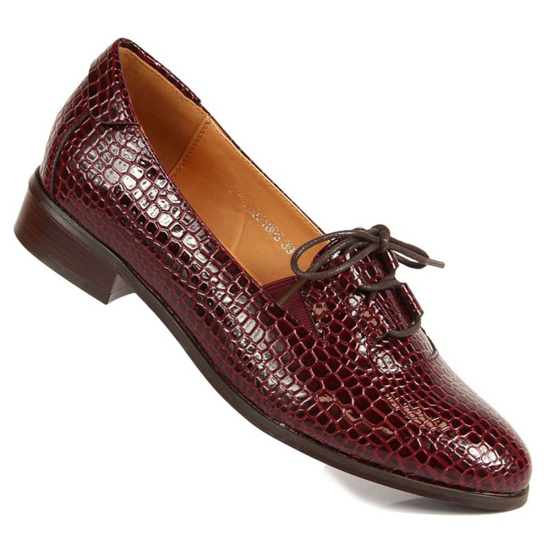 Lacquered shoes W.POTOCKI W WOL47B brown multicolored 1