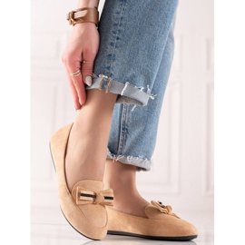 TRENDI Classic Lords With A Bow beige 2