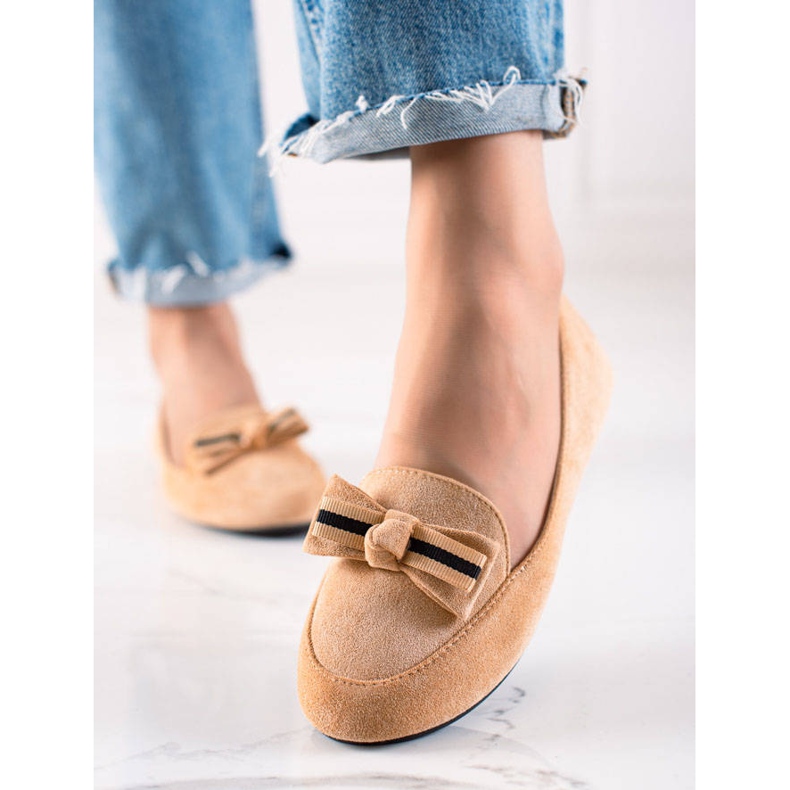 TRENDI Classic Lords With A Bow beige 1