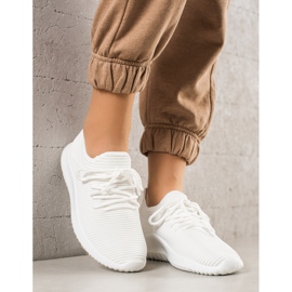 TRENDI Light Sports Sneakers white 1