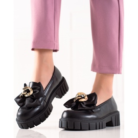Seastar Fashion Loafers With Bow black 2
