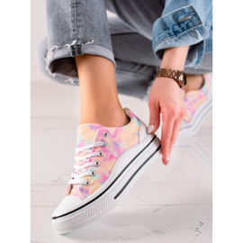 TRENDI Colorful Sneakers On The Platform multicolored 2