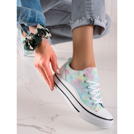 TRENDI Colorful Sneakers On The Platform multicolored 2