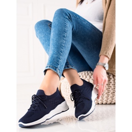 Renda Comfortable Sports Shoes navy blue 1
