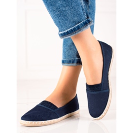 TRENDI Casual Navy Blue Espadrilles 1 TRENDI Casual Navy Blue Espadrilles 1