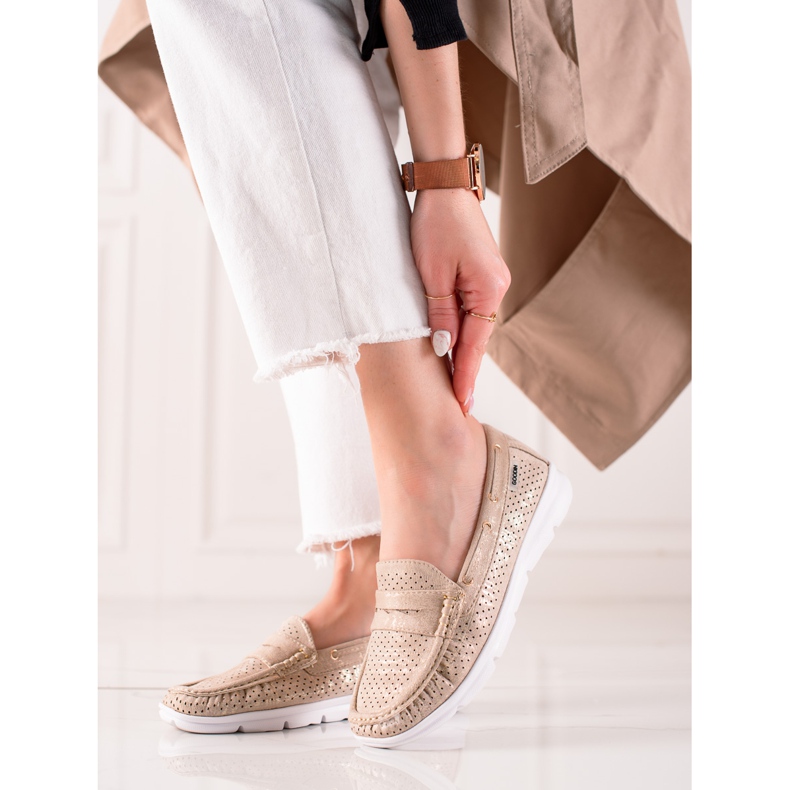 Goodin Light Loafers On The Platform beige 1