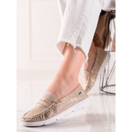 Goodin Light Loafers On The Platform beige 2