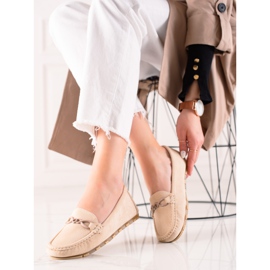 Seastar Comfortable Casual Loafers beige 1