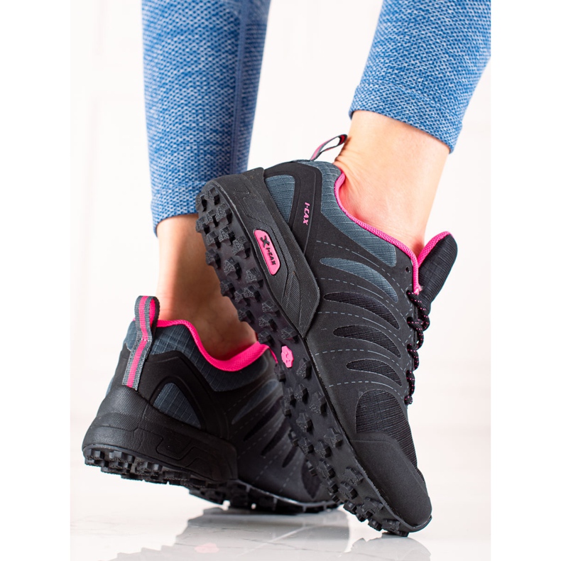 TRENDI Comfortable Trekking Shoes black 1 TRENDI Comfortable Trekking Shoes black 1