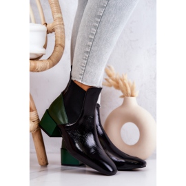 PA2 Leather Boots On A Black And Green Kailey Post 1 PA2 Leather Boots On A Black And Green Kailey Post 1