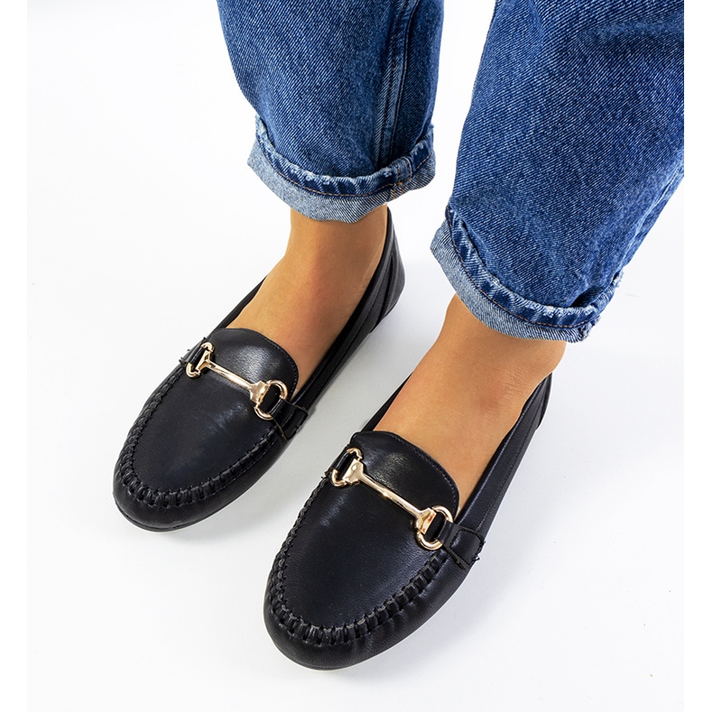 Black women's loafers from Ilana 2