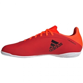 Adidas X Speedflow.4 In M FY3346 football boots red oranges and reds 1
