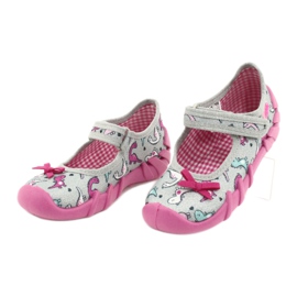 Befado children's shoes 109P204 pink silver grey 3 Befado children's shoes 109P204 pink silver grey 3