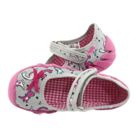 Befado children's shoes 109P204 pink silver grey 5 Befado children's shoes 109P204 pink silver grey 5