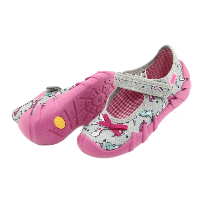 Befado children's shoes 109P204 pink silver grey 4 Befado children's shoes 109P204 pink silver grey 4