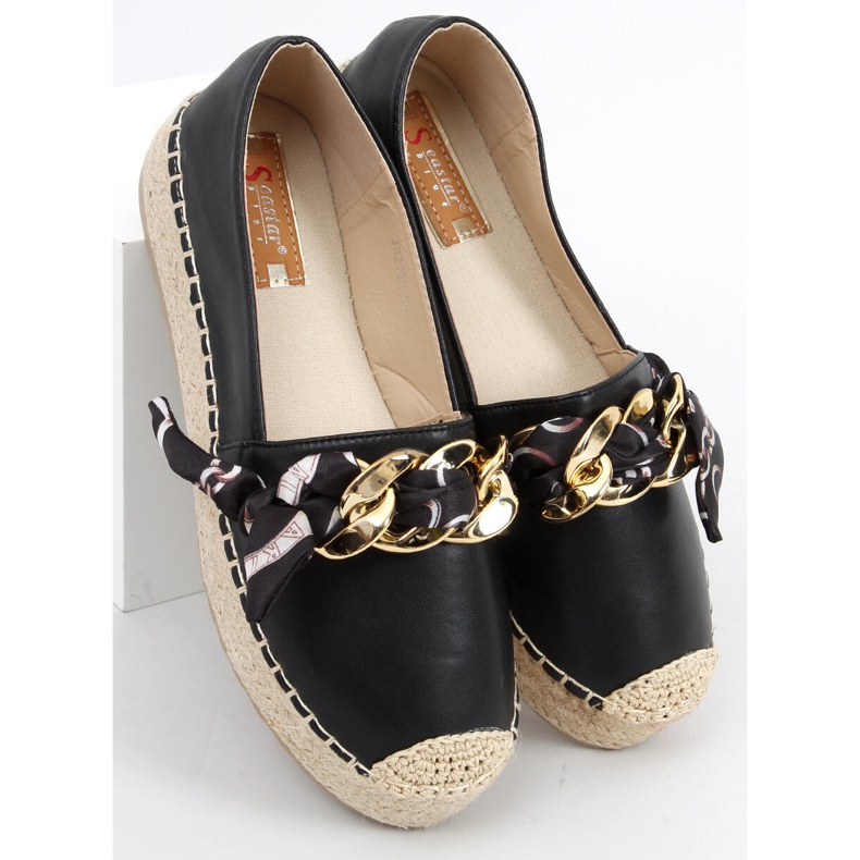 Avril Black women's espadrilles 2