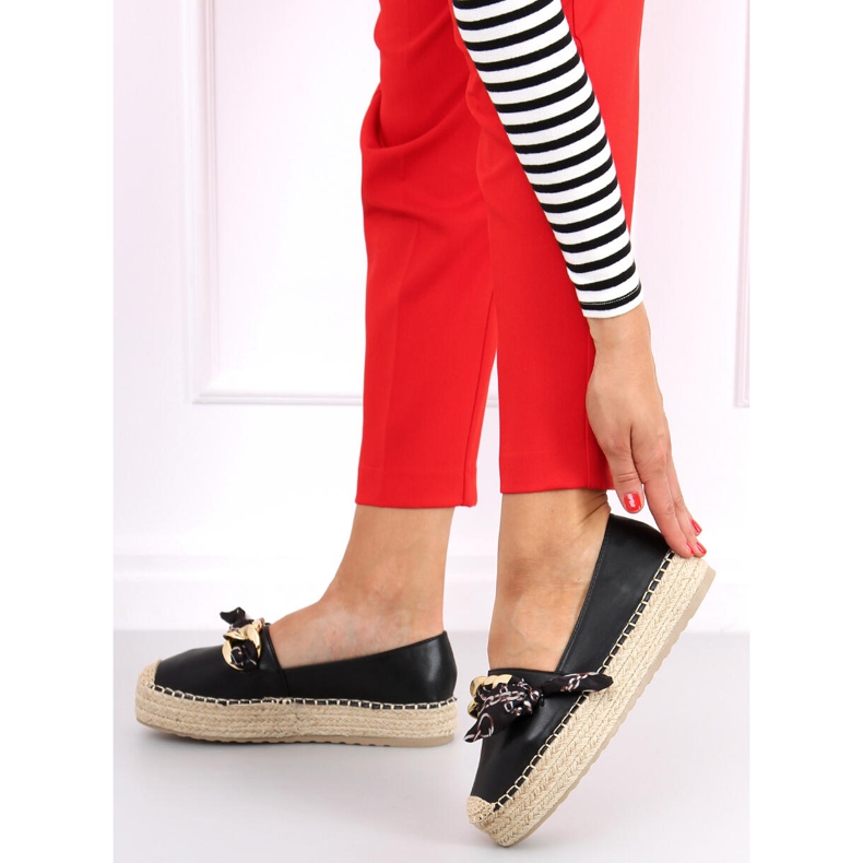 Avril Black women's espadrilles 1