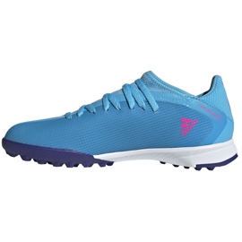 Adidas X Speedflow.3 Tf J Jr GW7513 shoes blue blue 1