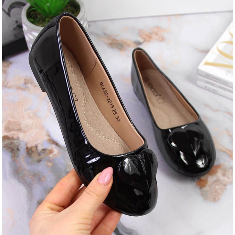 Ballerinas with a heart Communion Vinceza Jr JAN78A black 1