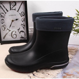 Nordman insulated rain boots in MAT3 black 2