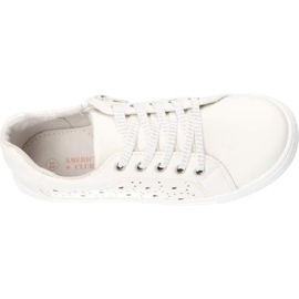 American Club sports shoes with a slider xD03/21 white 3