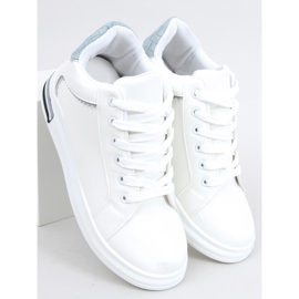 Sneakers on a hidden wedge Izumi WHITE / BLUE 1