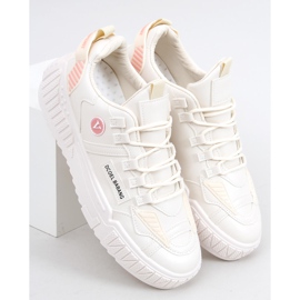 Bang Pink sneakers beige 1
