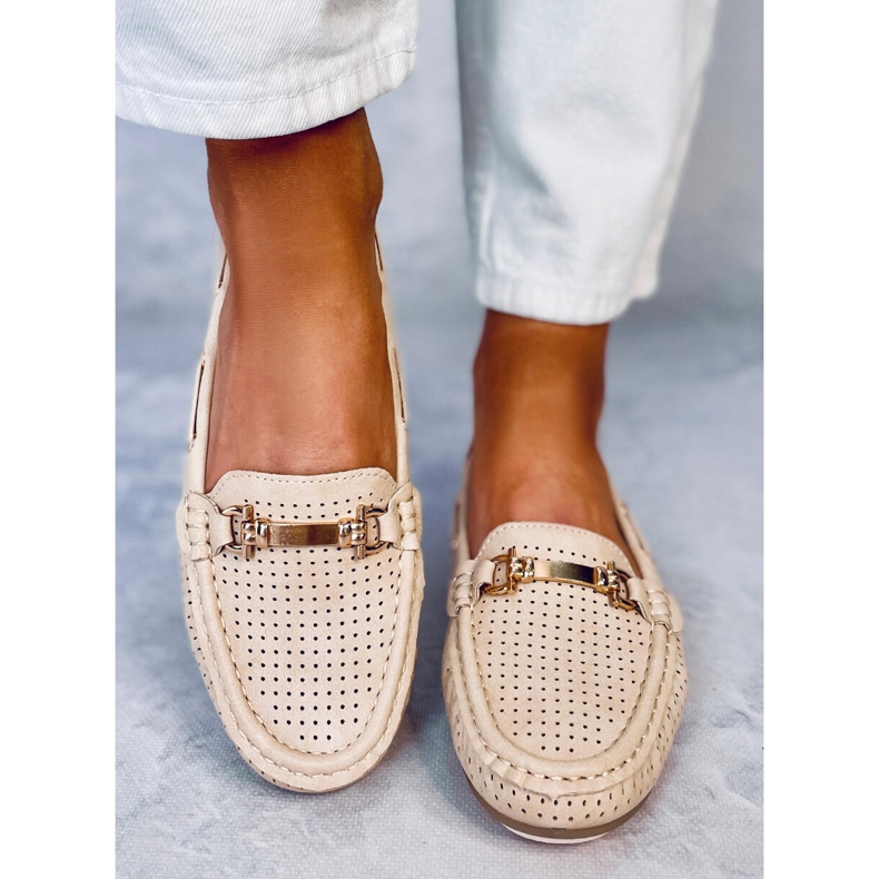 Women's loafers Wong Beige 1