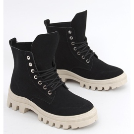 Mariko Black ankle-high trekking sneakers 1 Mariko Black ankle-high trekking sneakers 1