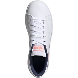 Adidas Advantage K Jr EG2000 shoes white 1