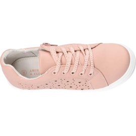 pink and silver designer sneakers