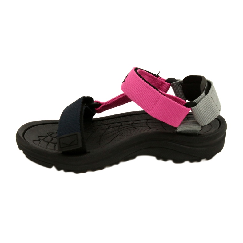 Girls' sandals with foam insert Lee Cooper LCW-22-34-0951K pink 2 Girls' sandals with foam insert Lee Cooper LCW-22-34-0951K pink 2