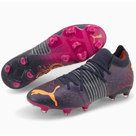 Football boots Puma Future Z 1.2 FG / AG M 106476 05 violet roses and purples 1