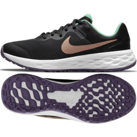 Nike Revolution 6 Jr DD1096 005 running shoes black 1