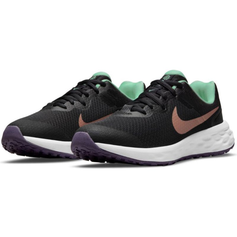 Nike Revolution 6 Jr DD1096 005 running shoes black 2