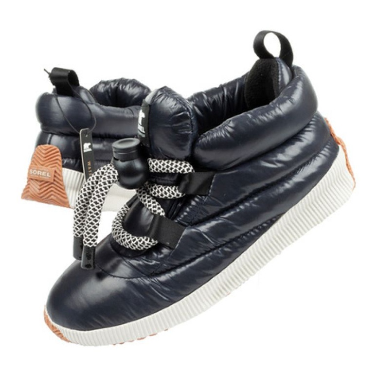 Sorel W NL3398-010 winter shoes navy blue 1