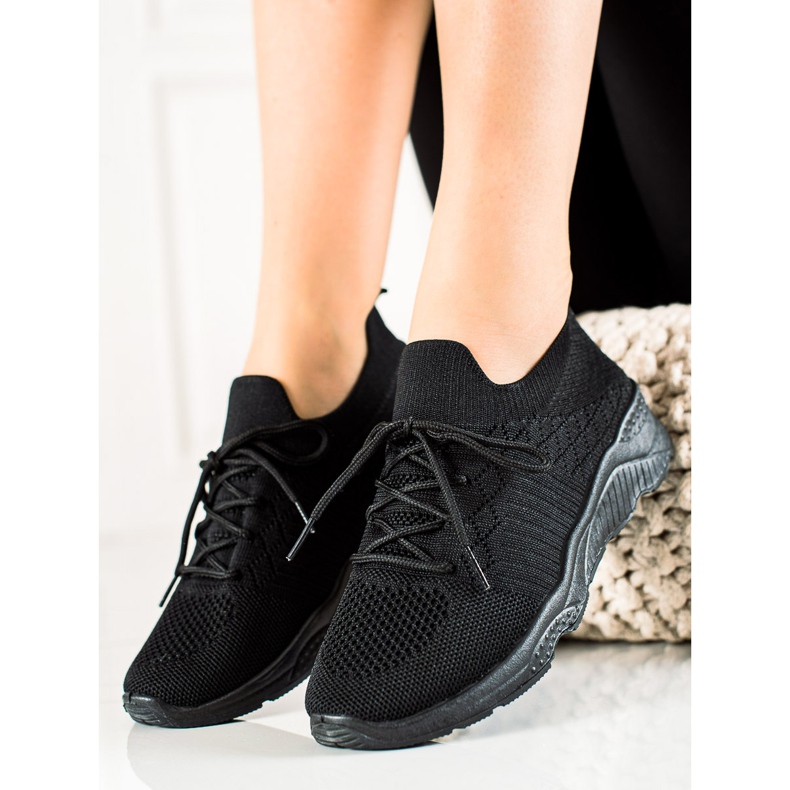 Renda Comfortable Sports Shoes black 1