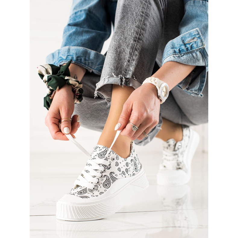 Seastar Fashion Design Sneakers white black 1