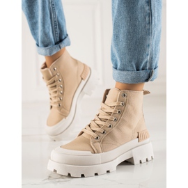 Seastar High Sneakers On The Platform beige 2