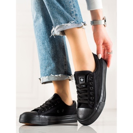 Evento Classic Black Sneakers 1 Evento Classic Black Sneakers 1