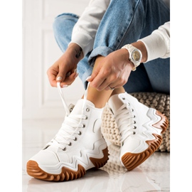 TRENDI White Fashion Sneakers 1