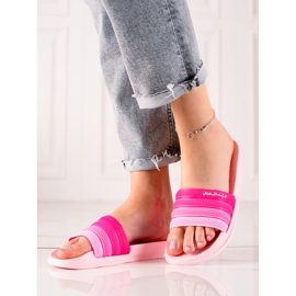 TRENDI Comfortable Pink Slippers 1