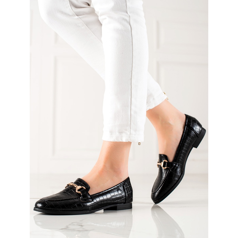Renda Stylish loafers black 1